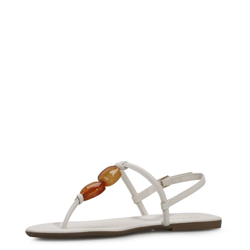 Rasteirinha Pedras Alternativo Off White - imagem 4