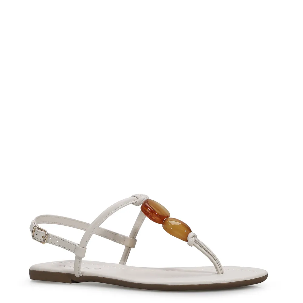 Rasteirinha Pedras Alternativo Off White