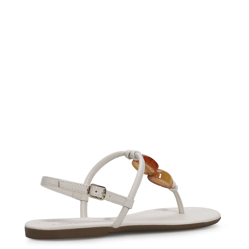 Rasteirinha Pedras Alternativo Off White - imagem 3