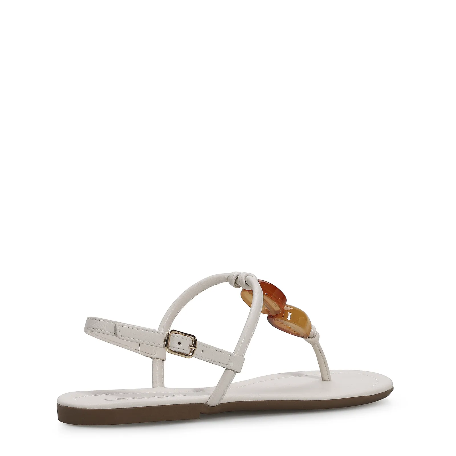 Rasteirinha Pedras Alternativo Off White