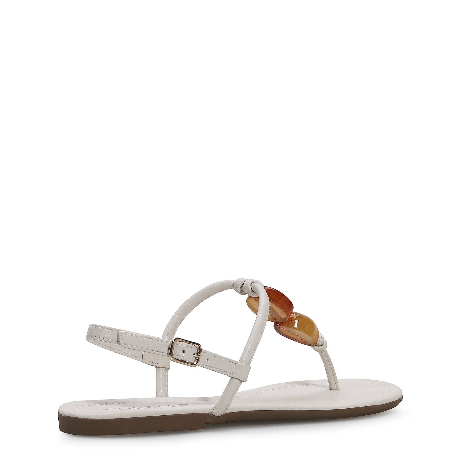 Rasteirinha Pedras Alternativo Off White