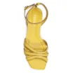 Rasteirinha Pesponto Couro Amarelo - imagem 5