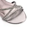 Rasteirinha Prata Metalizado Alt Strass - imagem 5
