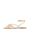 Rasteirinha Python Alt Dourado - imagem 5