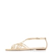 Rasteirinha Python Alt Dourado - imagem 5