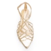 Rasteirinha Python Alt Dourado - imagem 6