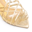 Rasteirinha Python Alt Dourado - imagem 7