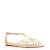 Rasteirinha Python Alt Dourado - imagem 1
