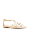 Rasteirinha Python Alt Dourado - imagem 1