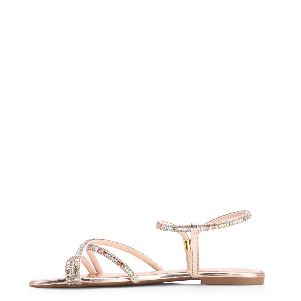 Rasteirinha Strass Alt Bronze - imagem 4