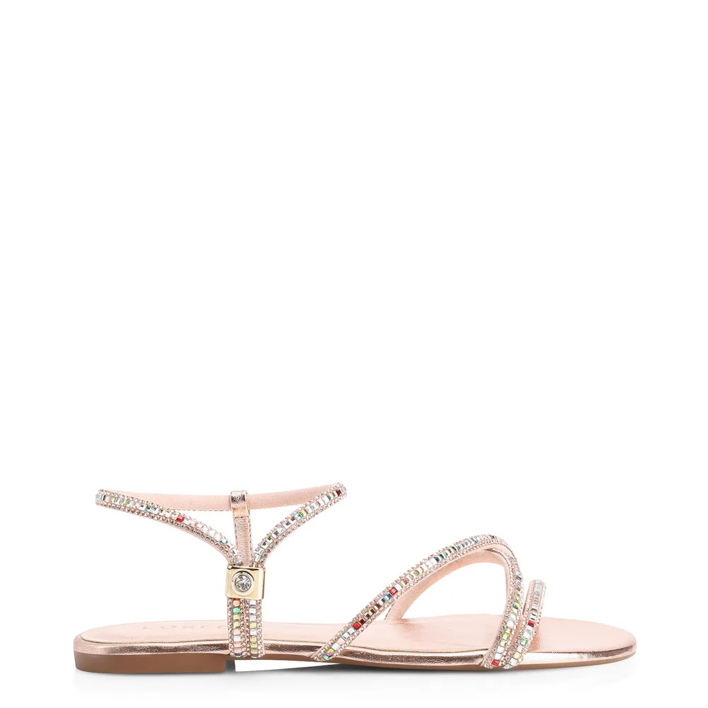 Rasteirinha Strass Alt Bronze - imagem 2