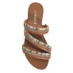 Rasteirinha Strass Alt Marrom/Alt Multicolor - imagem 5