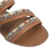 Rasteirinha Strass Alt Marrom/Alt Multicolor - imagem 6