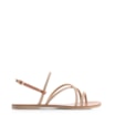 Rasteirinha Strass Alt Marrom/Dourado - imagem 3