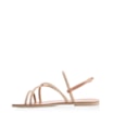 Rasteirinha Strass Alt Marrom/Dourado - imagem 5