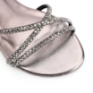 Rasteirinha Strass Alt Prata - imagem 5