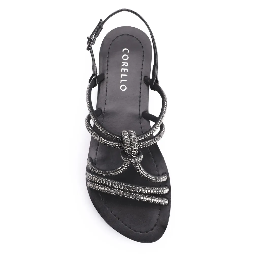 Rasteirinha Strass Alt Preto - imagem 5