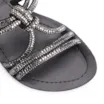 Rasteirinha Strass Alt Preto - imagem 6