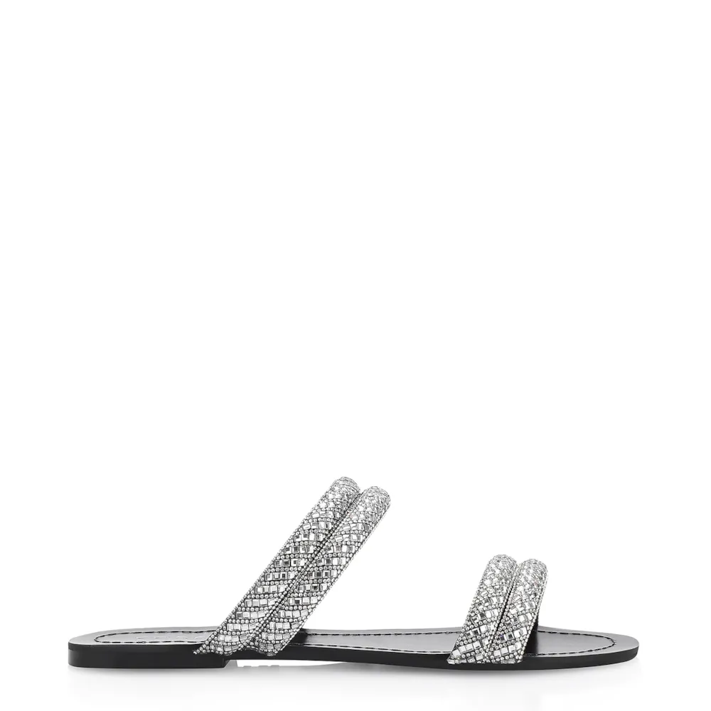 Rasteirinha Strass Alt Preto - imagem 2