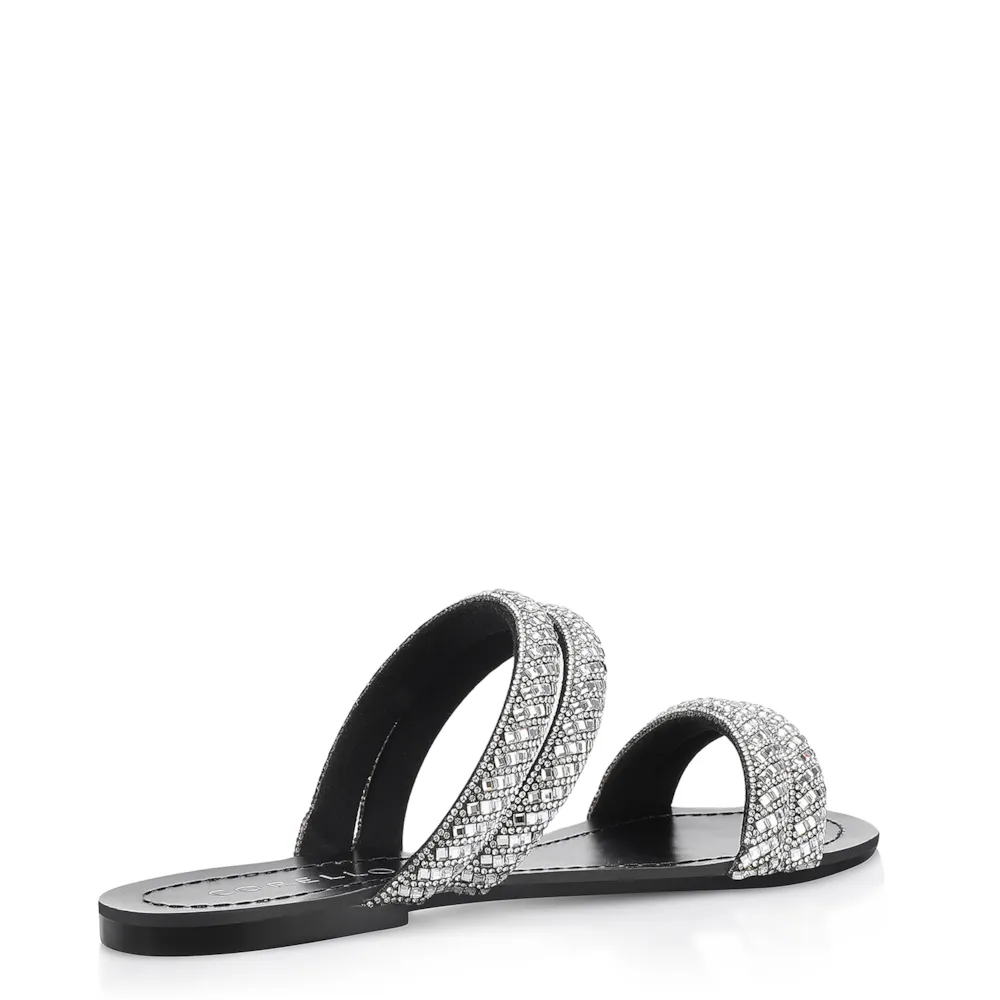 Rasteirinha Strass Alt Preto - imagem 3