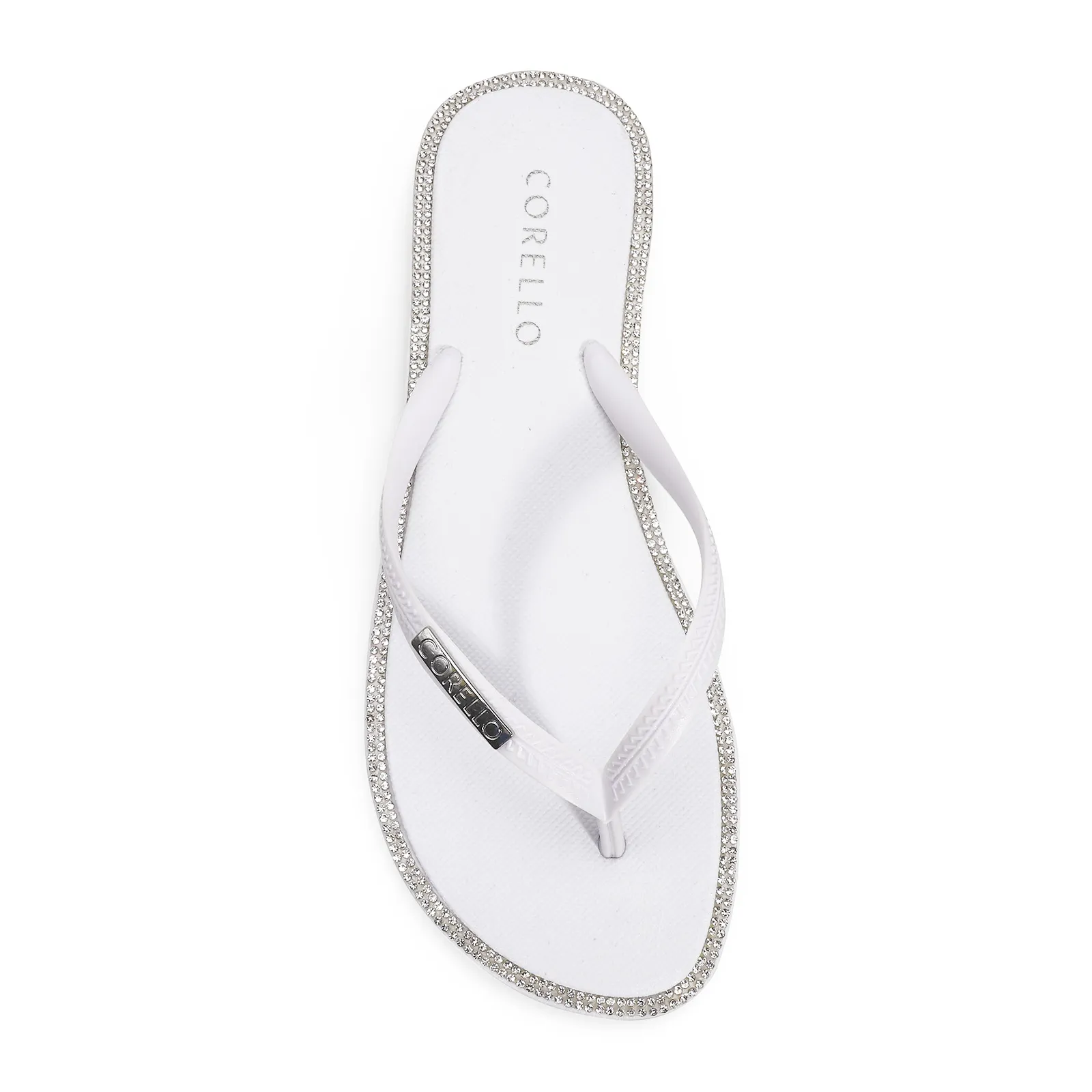 Rasteirinha Strass Alternativo Branco