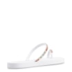 Rasteirinha Strass Toe Ring Alt Branco/Strass Colorido - imagem 3