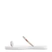 Rasteirinha Strass Toe Ring Alt Branco/Strass Colorido - imagem 4