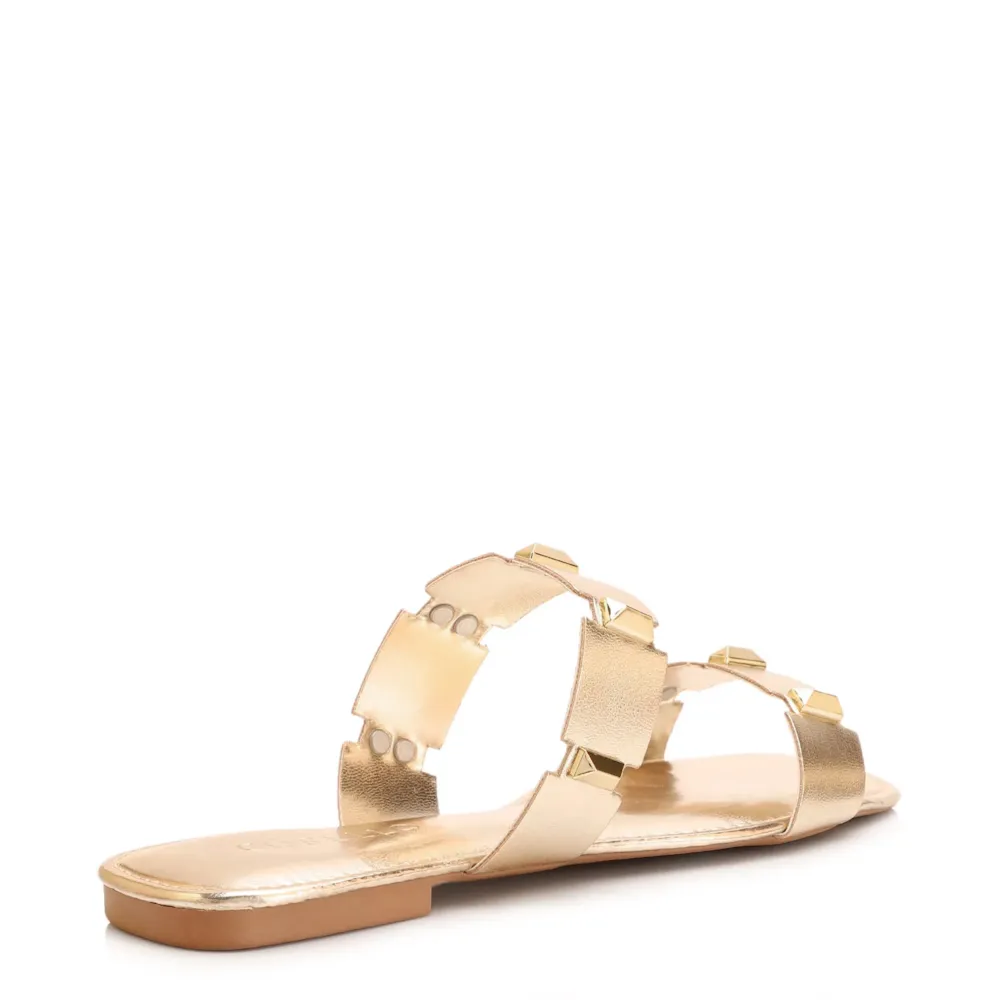 Rasteirinha Studs Alt Dourado - imagem 4