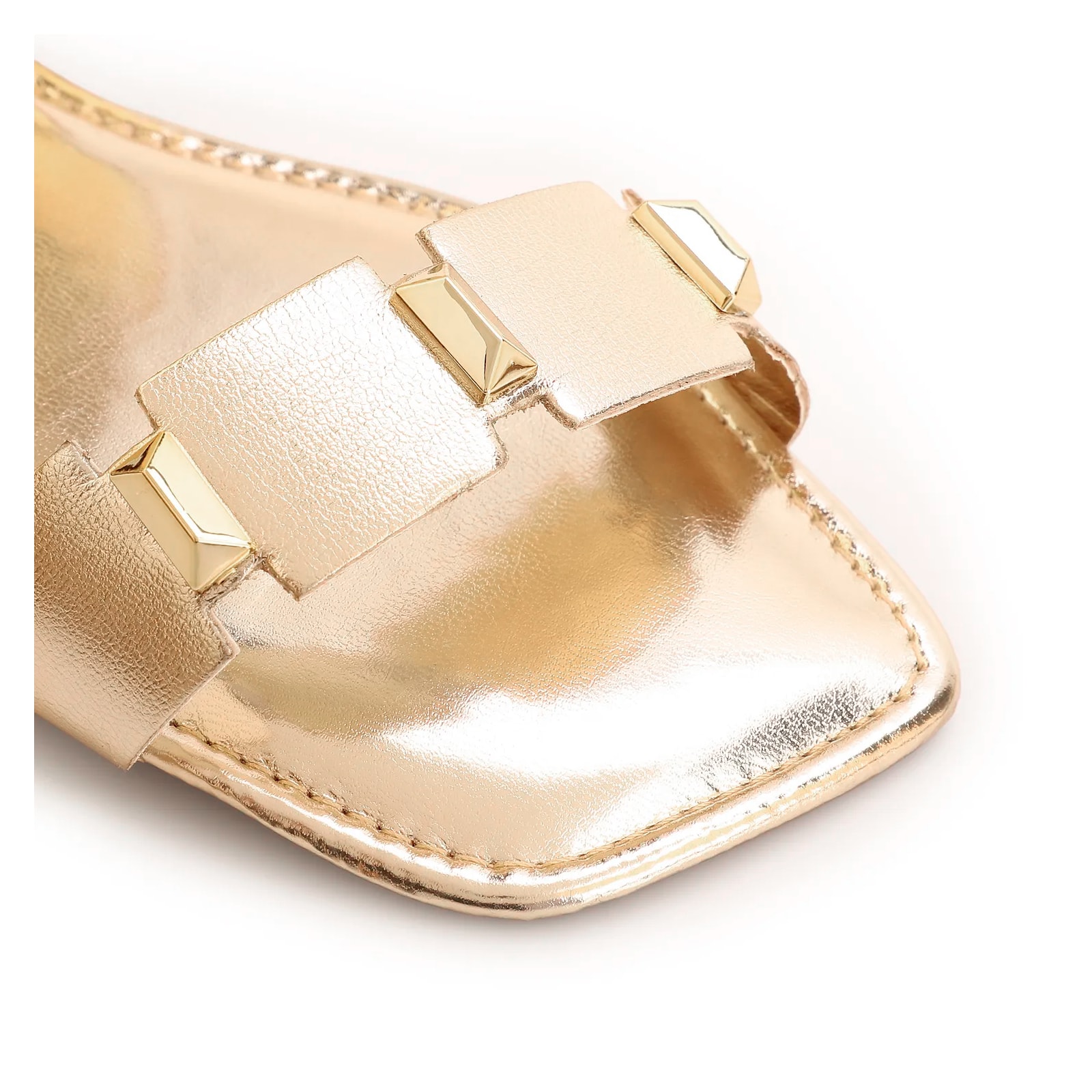 Rasteirinha Studs Alt Dourado