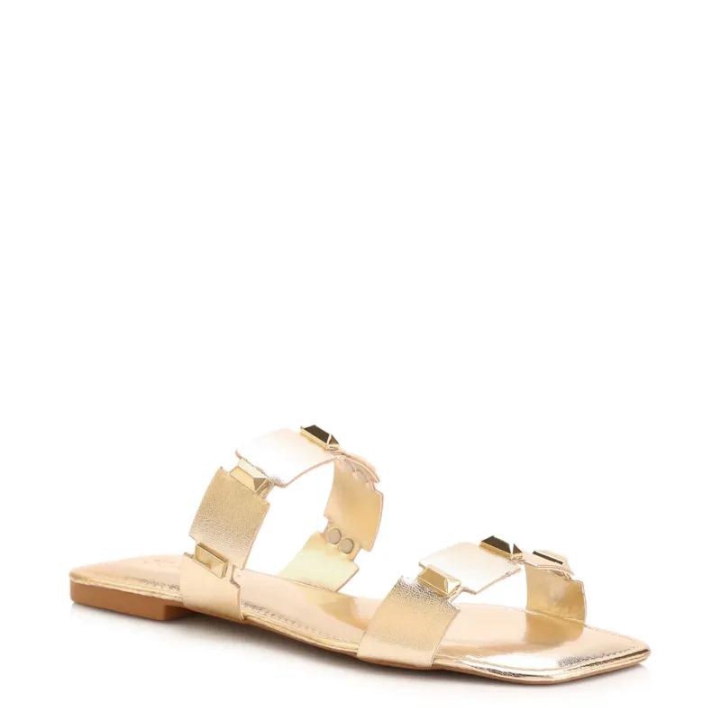 Rasteirinha Studs Alt Dourado