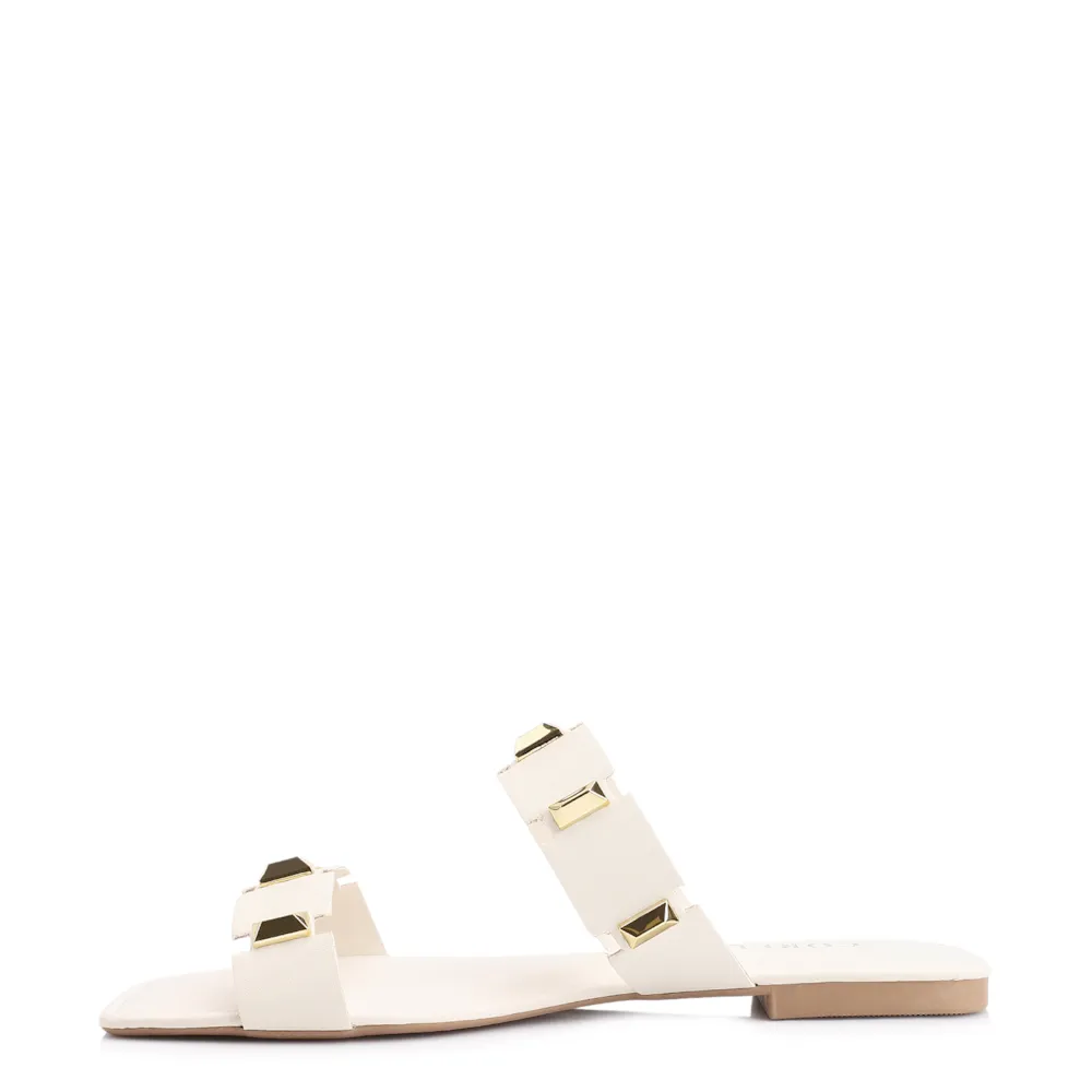 Rasteirinha Studs Alt Off White - imagem 4