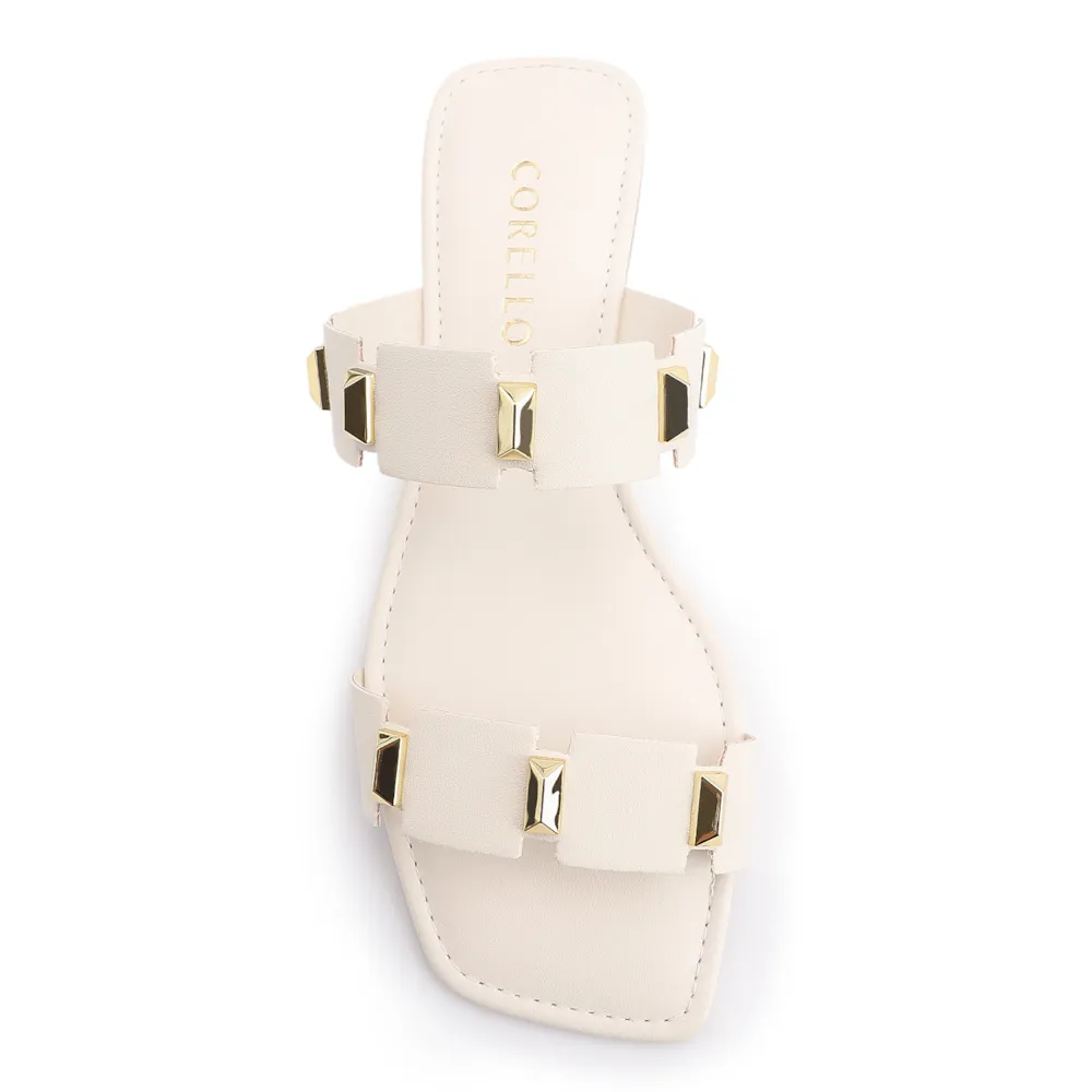 Rasteirinha Studs Alt Off White - imagem 5