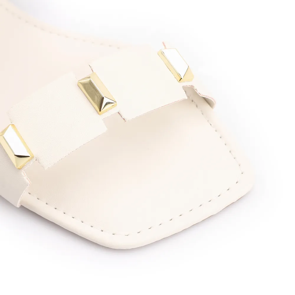 Rasteirinha Studs Alt Off White - imagem 6