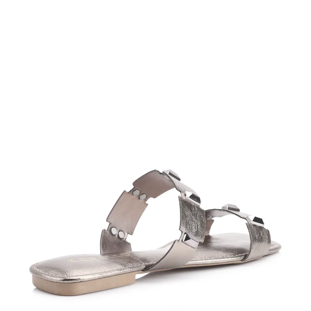 Rasteirinha Studs Alt Prata - imagem 4