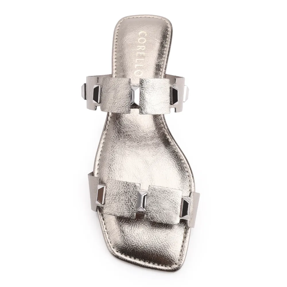 Rasteirinha Studs Alt Prata - imagem 6
