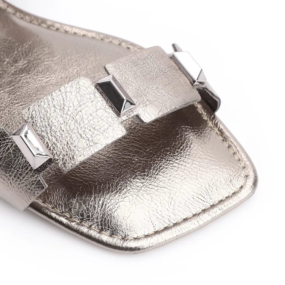 Rasteirinha Studs Alt Prata - imagem 7