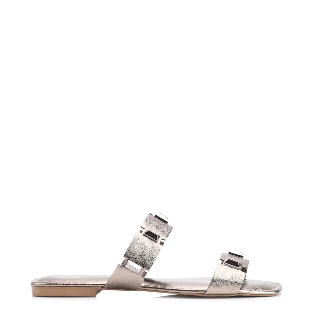 Rasteirinha Studs Alt Prata - imagem 3