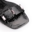 Rasteirinha Studs Alt Verniz Preto - imagem 7