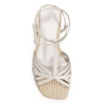 Rasteirinha Tira t Couro Off White - imagem 5