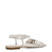 Rasteirinha Tira t Couro Off White - imagem 3