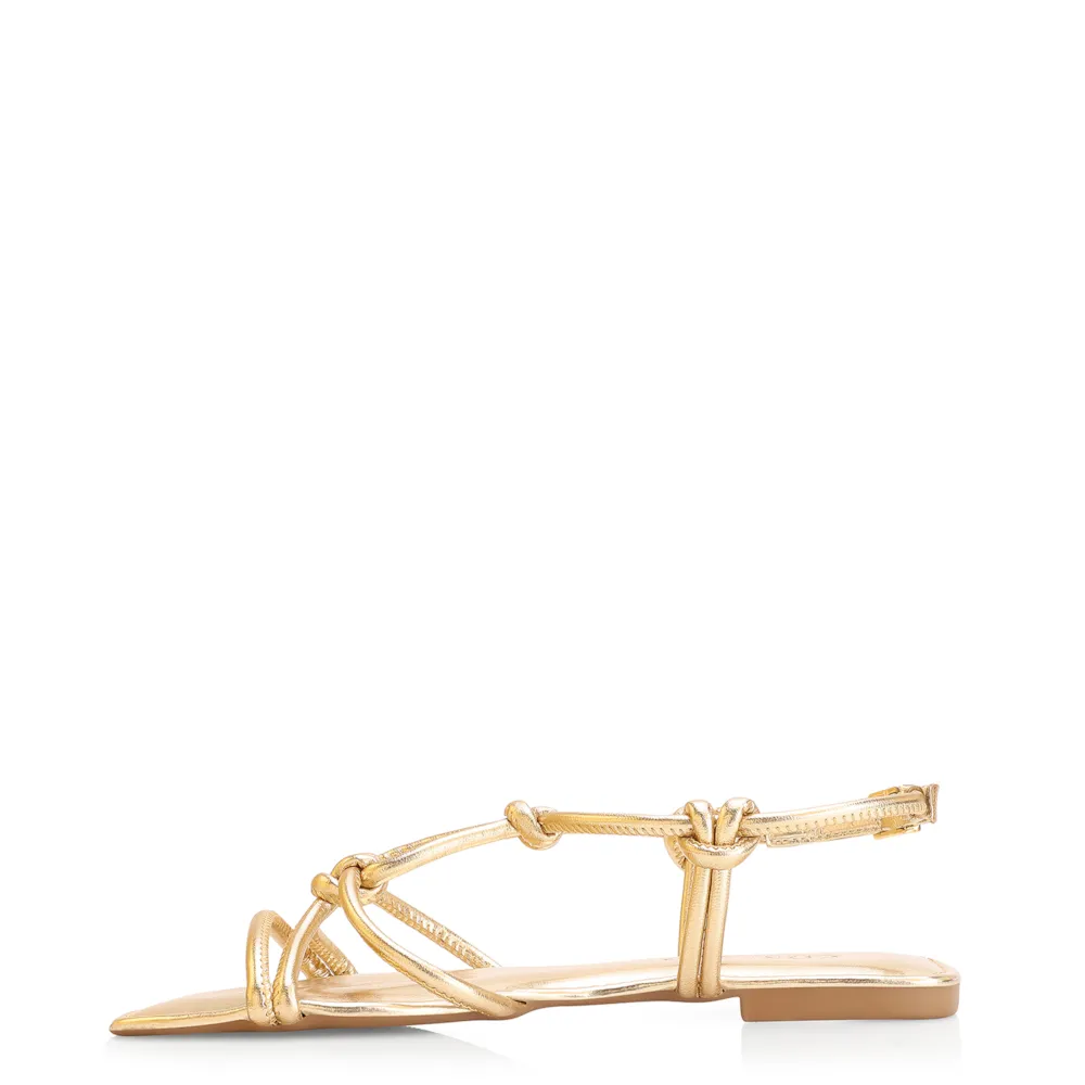 Rasteirinha Tiras Alt Dourado - imagem 4