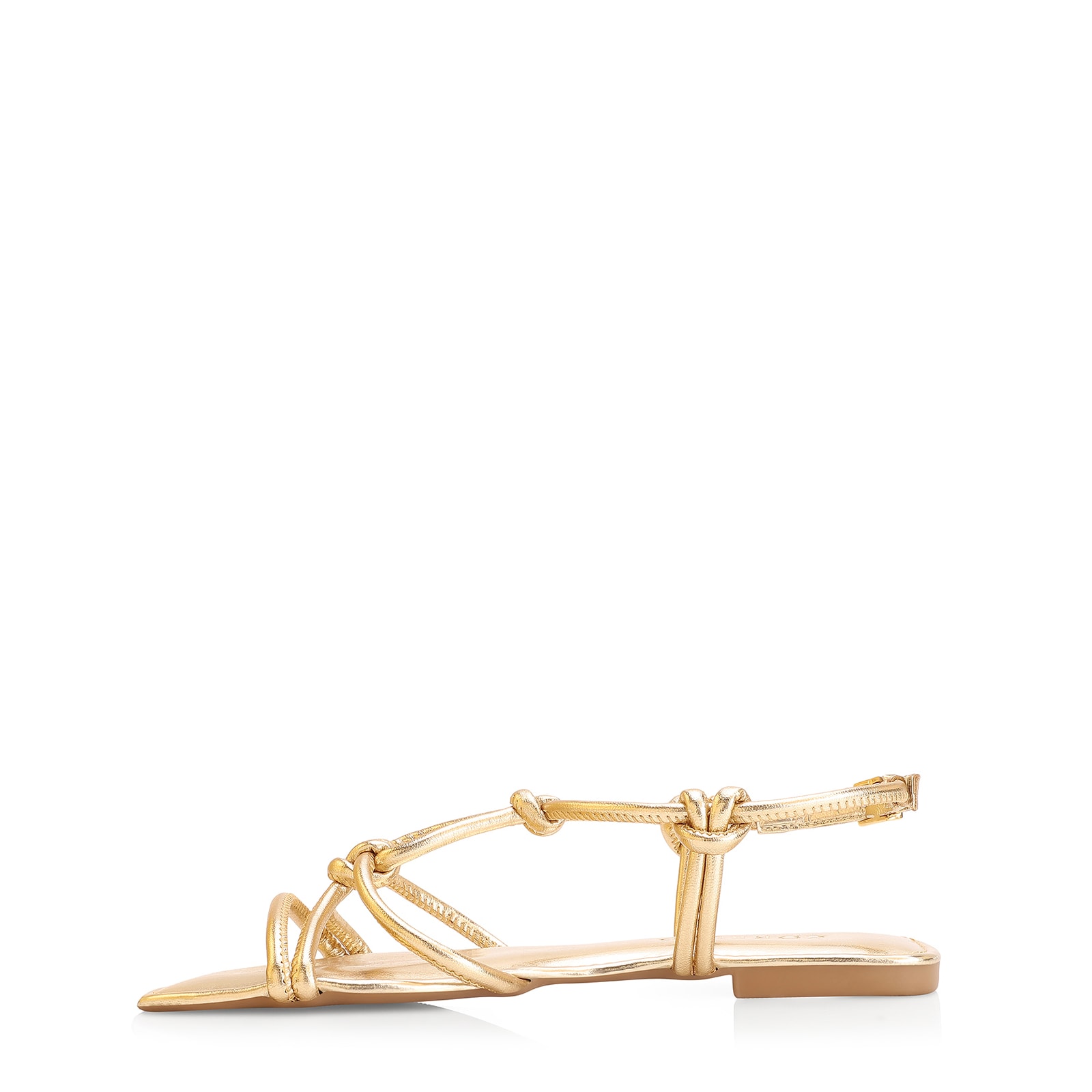 Rasteirinha Tiras Alt Dourado