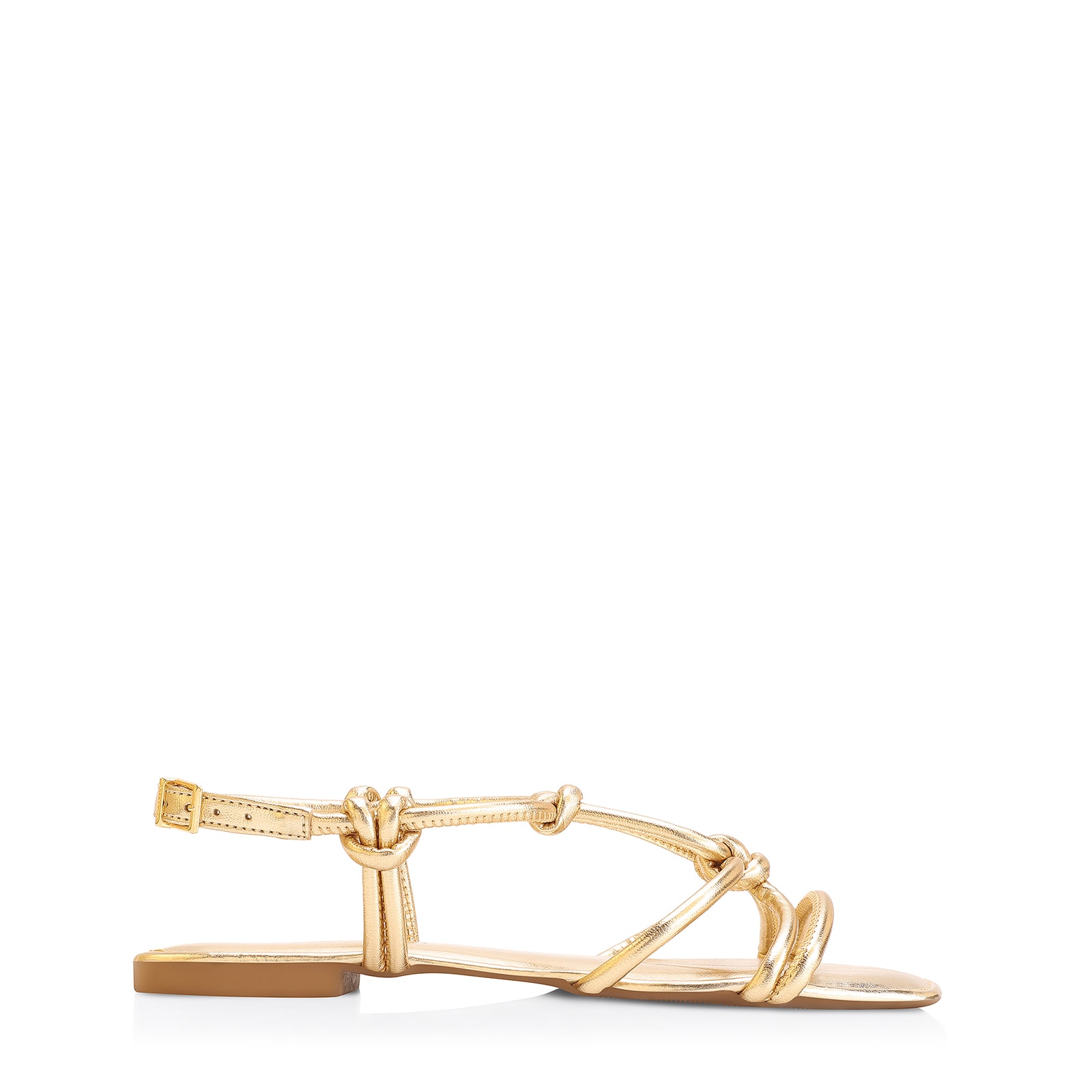 Rasteirinha Tiras Alt Dourado