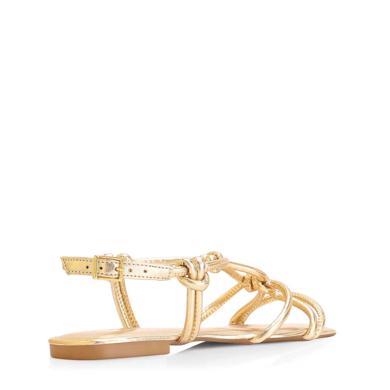 Rasteirinha Tiras Alt Dourado