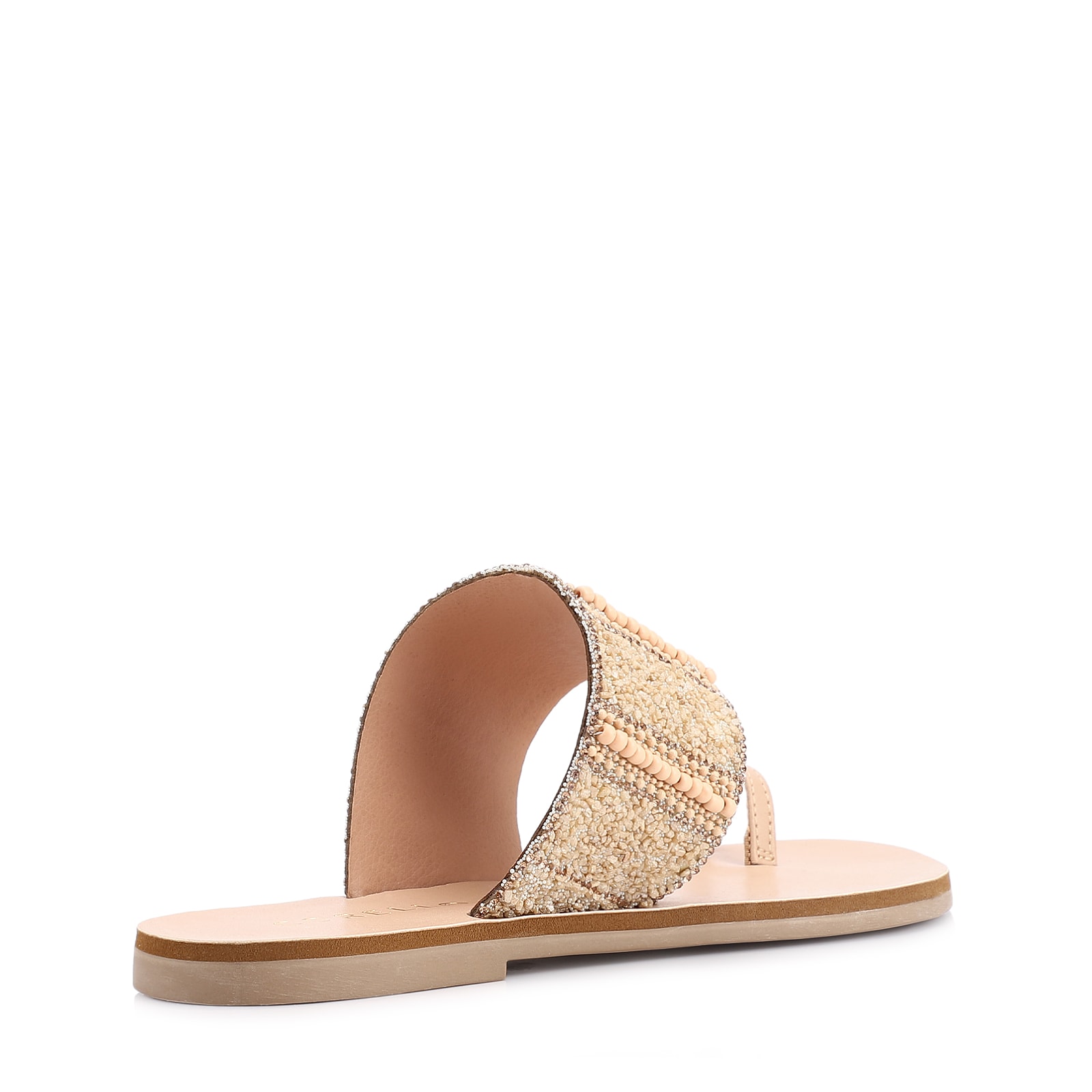 Rasteirinha Toe Ring Alt Bege
