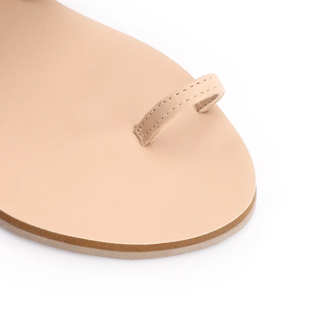 Rasteirinha Toe Ring Alt Bege - imagem 7