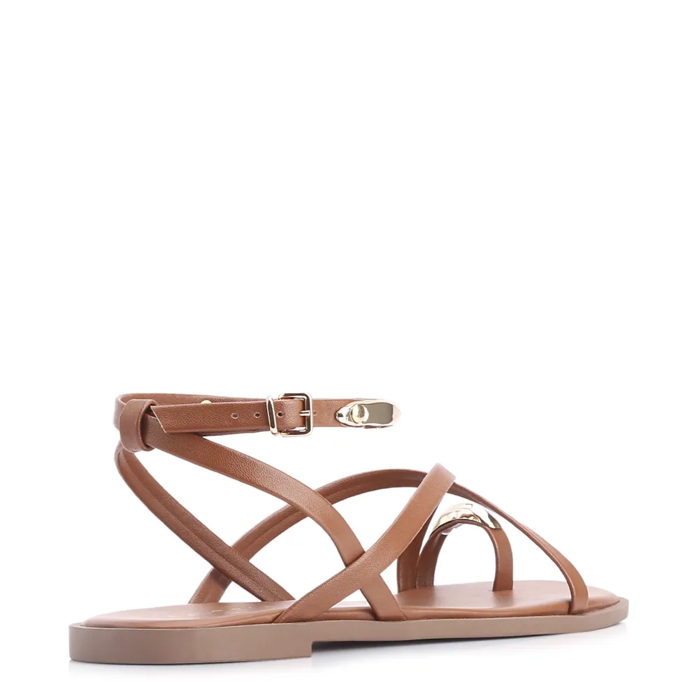 Rasteirinha Toe Ring Alt Marrom - imagem 4