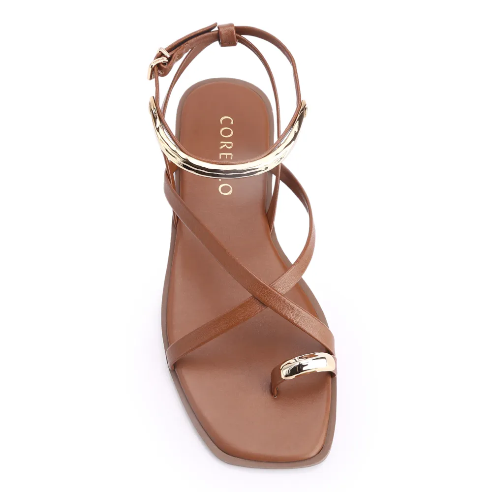 Rasteirinha Toe Ring Alt Marrom - imagem 6
