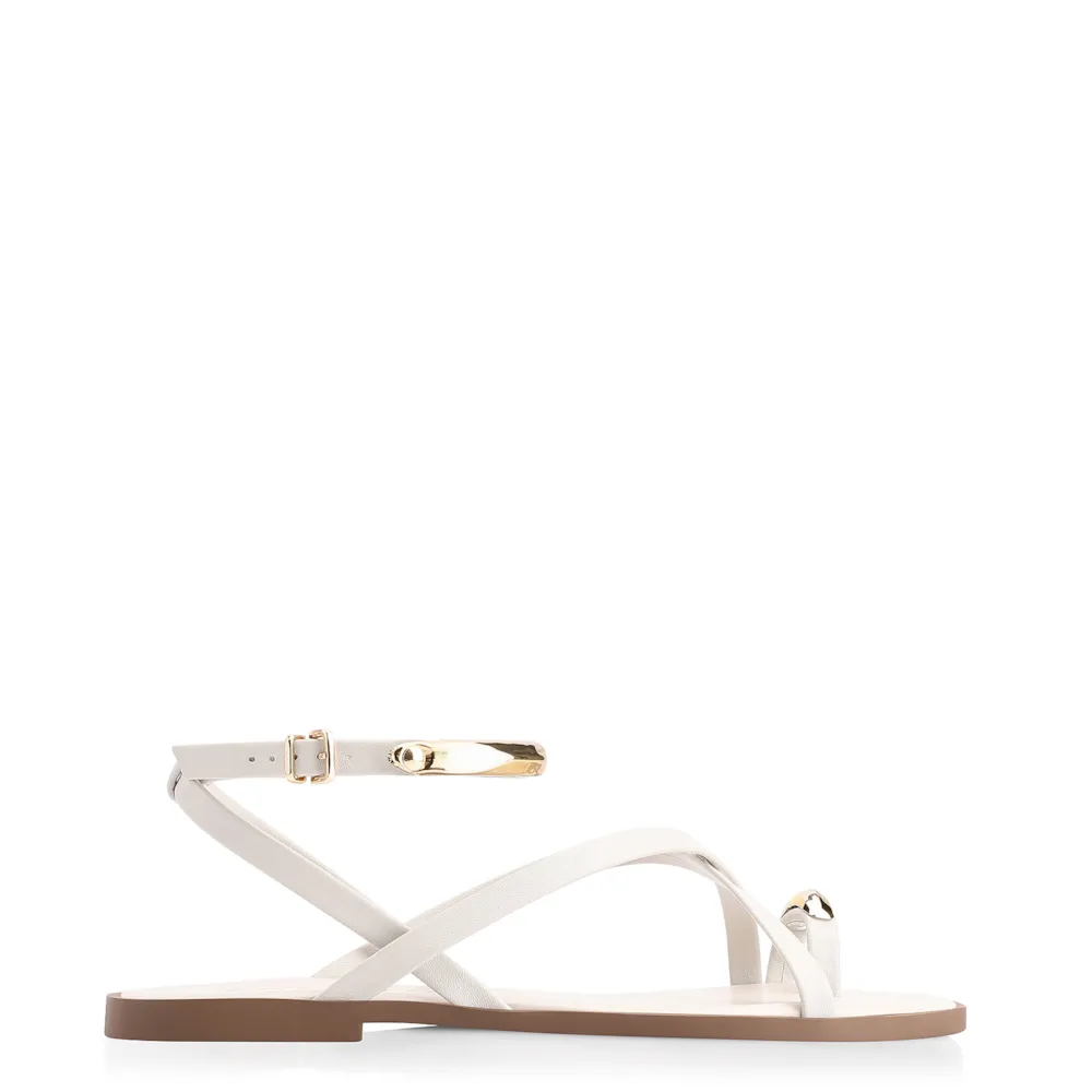 Rasteirinha Toe Ring Alt Off White - imagem 3
