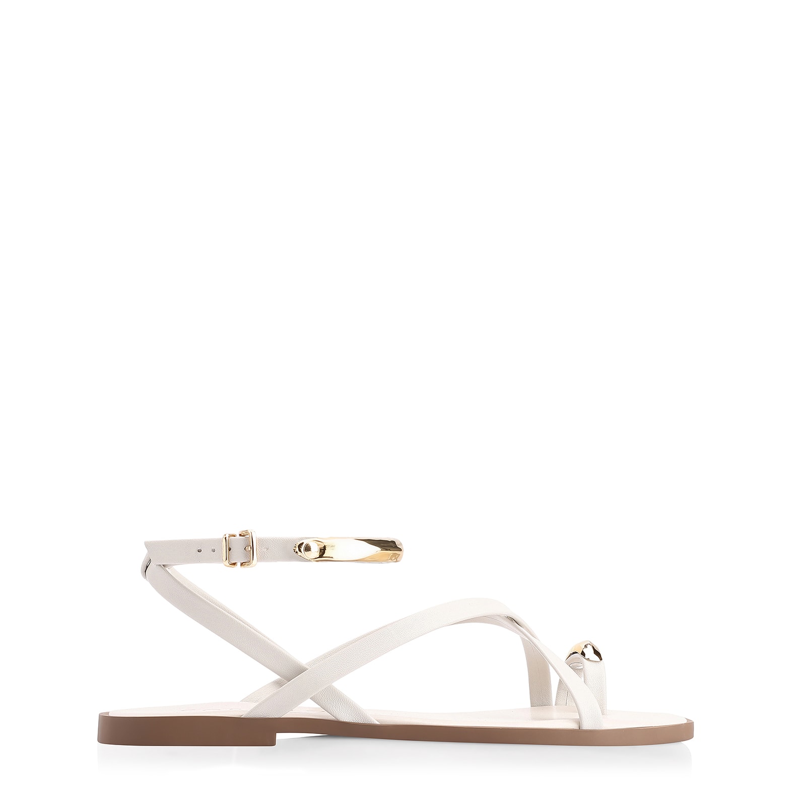 Rasteirinha Toe Ring Alt Off White